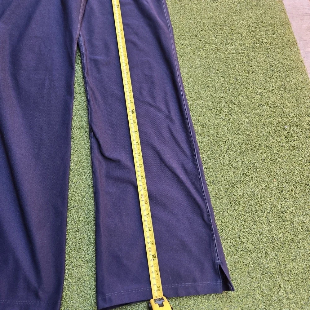 Nike Dry-Fit Women's Flared Leggings Navy Blue Size S - Picture 7 of 12